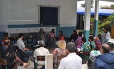 Oficina promoveu encontro com moradores de Monte Cabrão